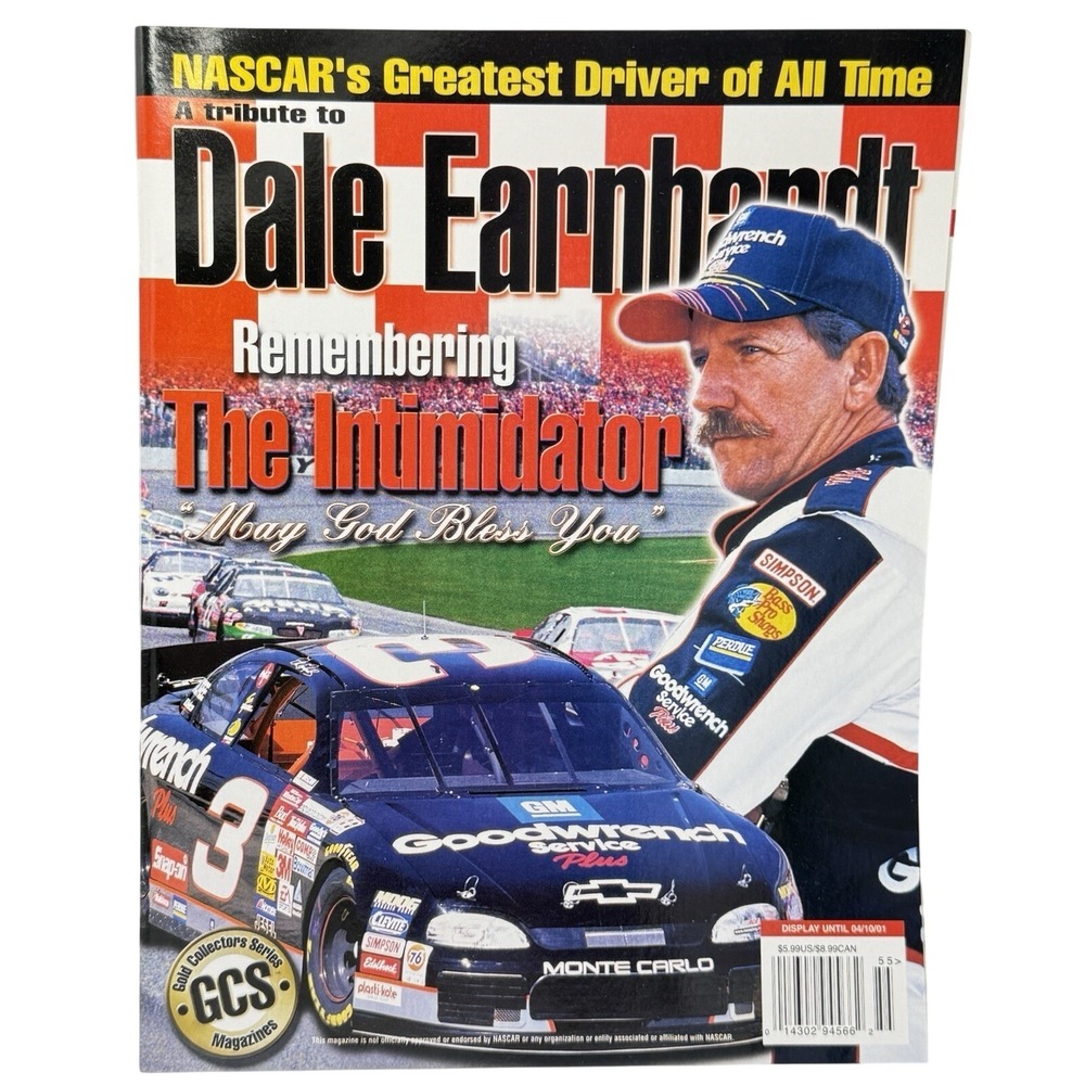 Gold Collectors Magazine, A Tribute To Dale Earnhardt, The Intimidator, 2001